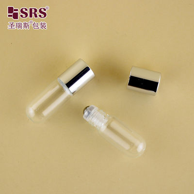 কেনা BLP-3ML স্বর্ণের ধাতব ক্যাপ সহ গ্লাস বোতলে স্বচ্ছ সুগন্ধি রোল অনলাইনে উৎপাদন