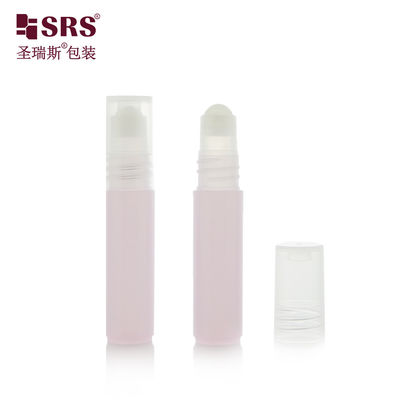 কেনা RPPH-5ML প্যাস্টেল গোলাপী ইনজেকশন স্বচ্ছ রঙের রোলার বোতল গ্লাস মণির সাথে কসমেটিক চোখের যত্ন প্যাকেজিংয়ের জন্য অনলাইনে উৎপাদন