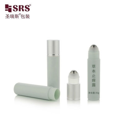 কেনা RPA(S) 30ml শূন্য সিলিন্ডার আকৃতির রোল অন অ্যাপ্লিকেটর বোতল কাঁধ ম্যাসেজ জন্য অনলাইনে উৎপাদন