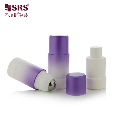 কেনা RPPE ((P) -50ml 75ml গ্রেডিয়েন্ট বেগুনি বোতল সিলিন্ডারে পুনরায় পূরণযোগ্য রোল প্যাকেজিং প্রাথমিক প্যাকেজিং ডিসইনফেক্টর ডিওডোরেন্ট জেল ধারণকারী অনলাইনে উৎপাদন