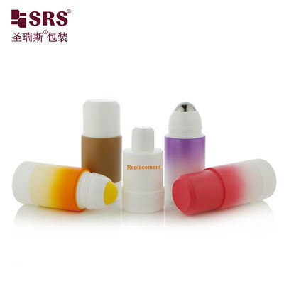 কেনা RPPE ((S) -50ml 75ml পাইকারি ইকো ফ্রেন্ডলি সিলিন্ডার গোলাকার নকশা টেকসই গ্রেডিয়েন্ট ব্যক্তিগত লেবেল পিপি পিসিআর প্লাস্টিক পুনরায় পূরণযোগ্য রোল অন পারফিউম জেল ডাবল ওয়াল বোতল ব্যক্তিগত যত্নের জন্য অনলাইনে উৎপাদন