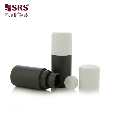 কেনা RPPC1-60ml Gray Disinfectant Bottle PP Roll On Bottle 50ml-90ml With Cylindrical Round Structure অনলাইনে উৎপাদন