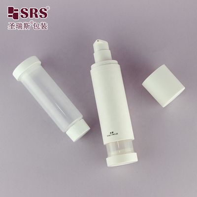 কেনা Refillable Airless Pump Bottle PP Plastic 30ml 50ml 100ml Cosmetic Packaging অনলাইনে উৎপাদন