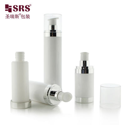 কেনা Refillable Airless Pump Bottle 15ml 30ml 50ml for Cosmetic Creams অনলাইনে উৎপাদন