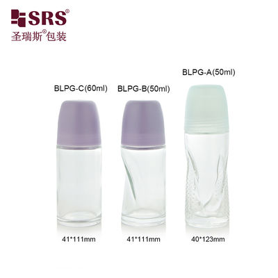 কেনা Capacity 50ML 60ML Glass Perfume Roller Bottles for Customization Sample Welcome Query- Needs অনলাইনে উৎপাদন