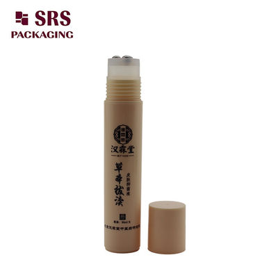 কেনা তিন ইস্পাত বল সঙ্গে বোতল উপর 20ml প্লাস্টিকের রোল কসমেটিক বিলাসিতা অনলাইনে উৎপাদন