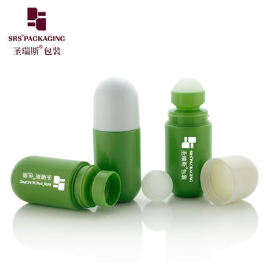 কেনা RPPA-50ml খালি প্লাস্টিকের ডিওডোর্যান্ট রোলার বোতল 50ml গোলাকার নীচে তরল জন্য অনলাইনে উৎপাদন