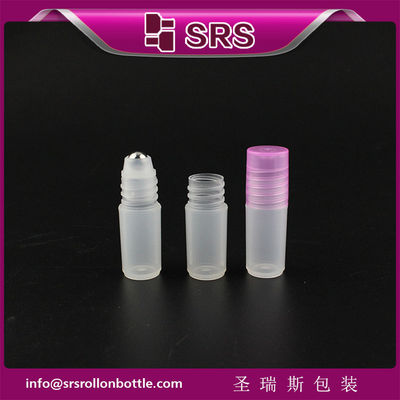 রঙিন RPP 3ml মিনি রোল অন বোতল কাস্টমাইজযোগ্য ছায়া সহ