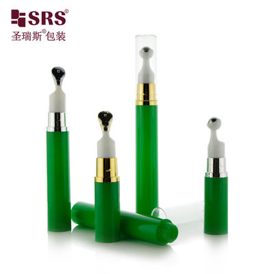 A0031 প্লাস্টিকের বায়ুহীন পম্প লশনের জন্য 5ml 10ml 15ml রোল বোতলে বায়ুহীন বোতল হিসাবে