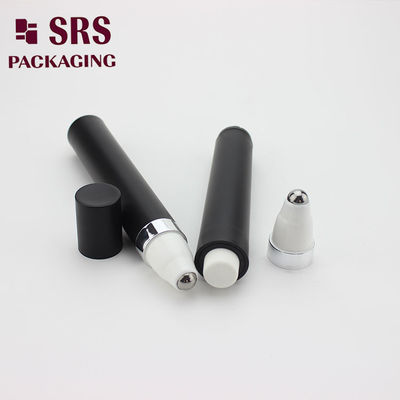 SRS ১৫ মিলি ব্ল্যাক আই ক্রীম ম্যাট ব্ল্যাক এয়ারলেস প্রেস রোল বোতলে