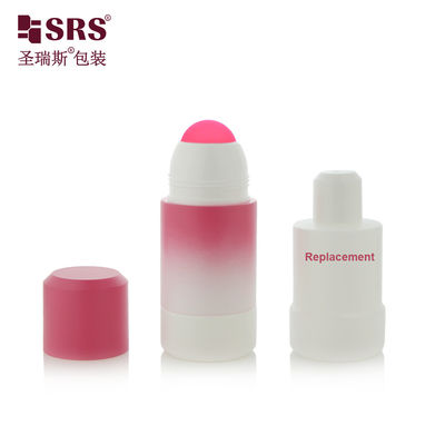 RPPE(P) -75ml গোলাকার প্লাস্টিকের গোলাপী বলের সাথে শান্ত করার জন্য গ্লাসের উপর গোলাপী রঙের রোল