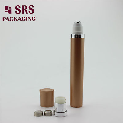 কোন ফুটো নেই গোল্ড কালার ভিব্রেশন রোল বোতলে 10ML চোখের ক্রিমের জন্য