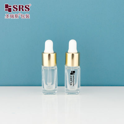 D97-4ml কালো সিল্কস্ক্রিন লোগো কাস্টমাইজড প্রয়োজনীয় তেল গ্লাস ড্রপপার বোতল যথার্থ বিতরণের জন্য