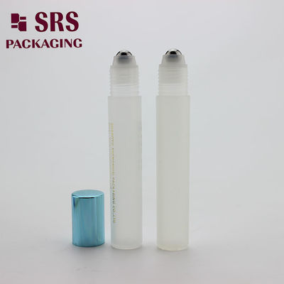 SRS খালি কসমেটিক 15ml ফ্রস্ট প্লাস্টিকের রোলার বল বোতল চোখের ক্রিম জন্য