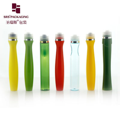 SRS8448-20ml আই ম্যাসেজার PETG রোল অন বোতল 20ML সিলিন্ডার