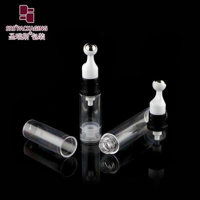 A0031-5ml 10ml 12ml 15ml চোখের ক্রিম বোতল রোল অন বোলস সহ বায়ুহীন পাম্প রোলার বোতল খালি প্যাকেজিং সরবরাহকারী