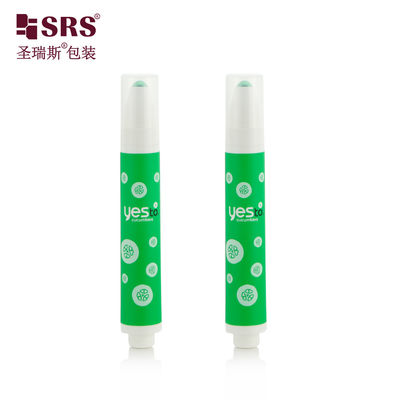বায়ুহীন পাম্প সবুজ লেবেল সহ বোতলে AY-15ML চোখের ক্রিম রোল